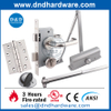 Dispositivo de salida de varilla vertical de barra de puerta de seguridad con clasificación de fuego de acero ANSI grado 1-DDPD006