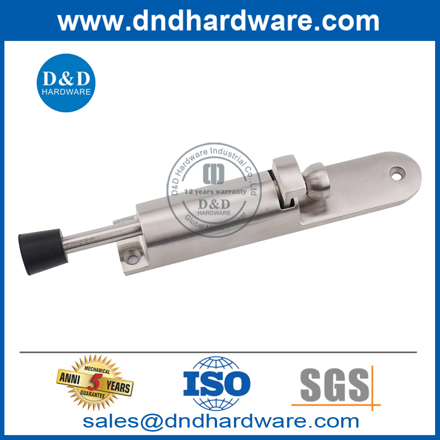 Soporte de puerta opearted con pie de resorte tipo montado en la puerta de aleación de zinc-DDDS034