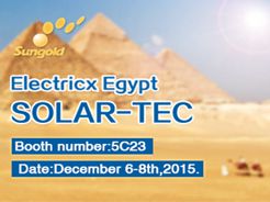 Electricx Ägypten SOLAR-TEC 2015