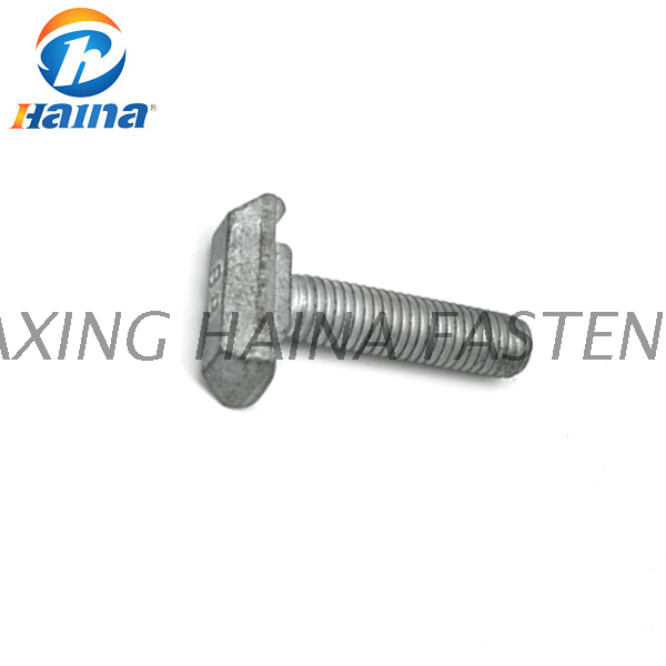 Perno de alta Qutity DIN186 Galvanizado en caliente Gr8.8 10.8 Halfen T
