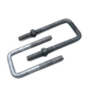 Acero al carbono de grado 4,8/8,8/109/12,9/acero inoxidable ss304/316 galvanizado en caliente HDG DIN3570 perno en U para torre eléctrica