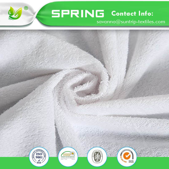 100% Waterproof Hypoallergenic Mattress Cover with Cotton Terry Surface
