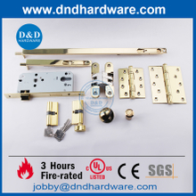Hardware de ferretería de puerta resistente al fuego CE SS316 para puertas metálicas