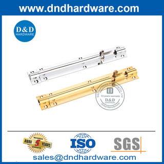 用于木门的黄铜表面安装 Narrel 滑塔螺栓-DDDB016
