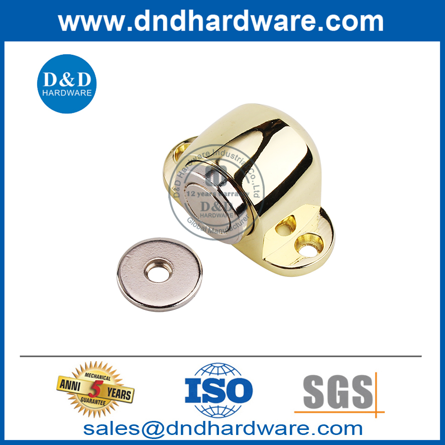 Soporte magnético para puerta de piso de acero inoxidable para puerta francesa-DDDS031