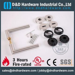 塑料底座SS304洗手间门把手-DDPL003