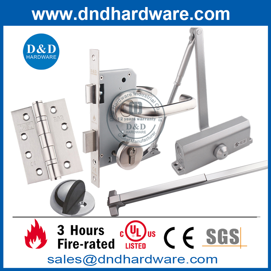 Tapón de puerta de acero inoxidable pequeño de alta calidad para puerta exterior-DDDS018