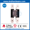Bisagra oculta 3D de aleación de zinc negro con cubierta de lijado-DDCH008-G40