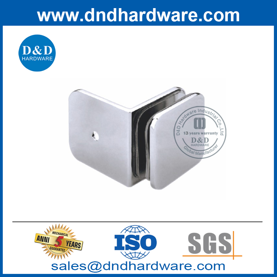 Accesorios especiales para puertas de ducha de vidrio sin marco Clip-DDGC002