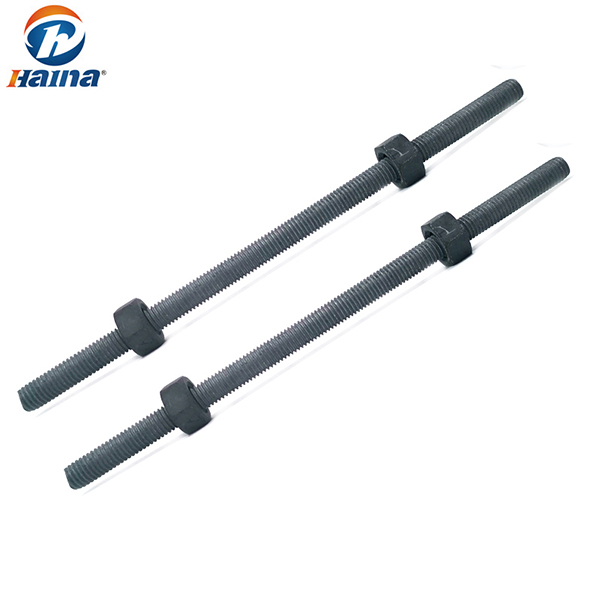 ASTM A193 B7 /B7m /B16 DIN975 DIN976 Acero al carbono /Acero inoxidable Galvanizado en caliente HDG Espárrago Varilla roscada Rosca completa
