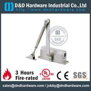 Comercial que ajusta a porta avaliado do fogo de braço padrão mais próxima para portas internas do metal –DDDC001
