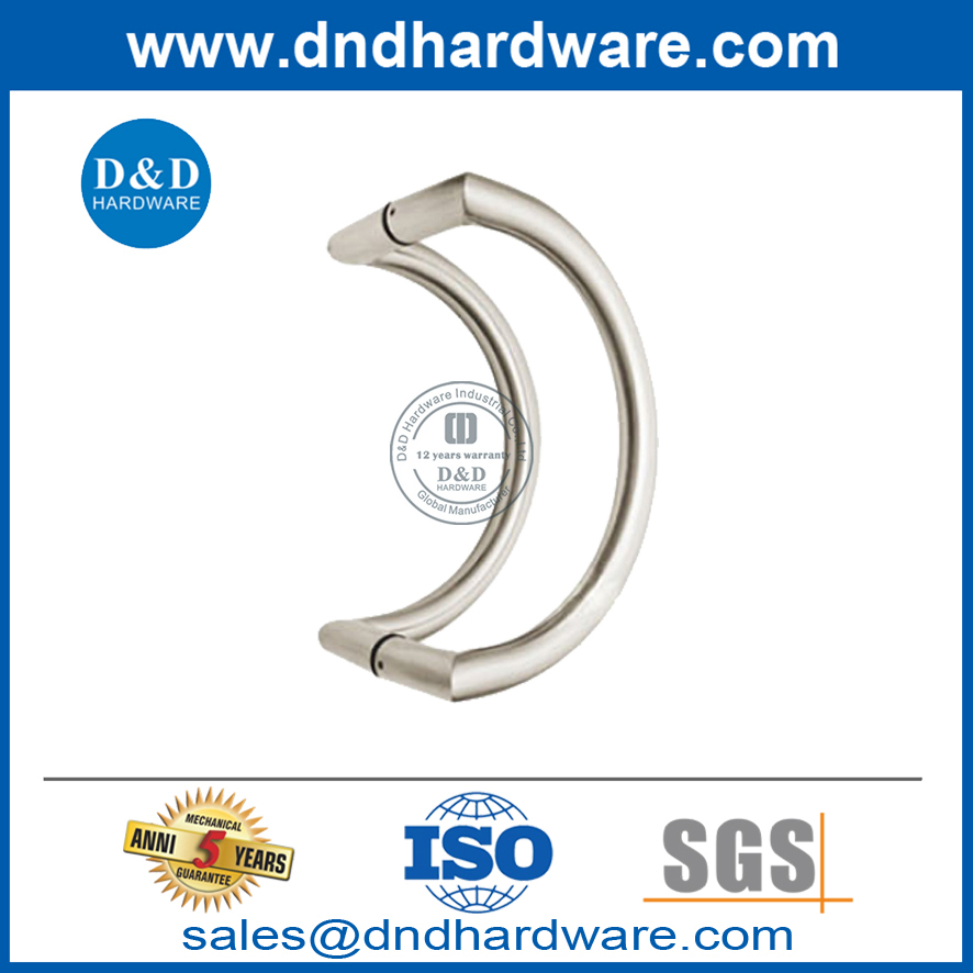 Puerta de cristal interior de la manija del tirón del acero inoxidable de la fábrica de China –DDPH010