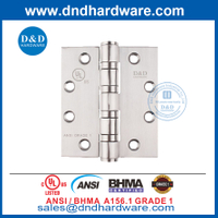 ANSI / BHMA UL GRADO 1 SS304 4BB Bisagra de puerta -4.5x4x4.6mm