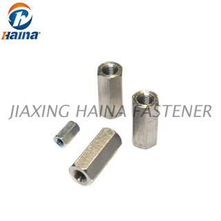 M8, M10 Acero inoxidable A2-70 DIN6334 Tuerca de unión hexagonal
