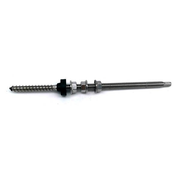INOX A2 INOX A4 PERNO DE CURTA DE ACERO ACTURADO AJUSTABLE PARA SISTEMAS DE MONTAJE PV
