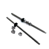 Acero al carbono SUS304/acero inoxidable tornillos de madera de doble rosca pernos de suspensión para sistema de paneles solares