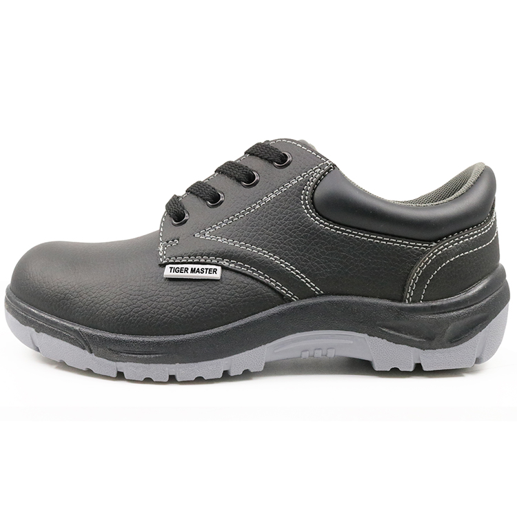 HS1017 pu upper pvc sole oil resistant steel toe work shoe for men