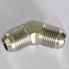 2504 45° Male Elbow Flare tube end / Flare tube end hydraulic fitting manufacturers