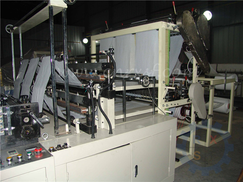 Fully automatic high-speed 6 lines bag making machine