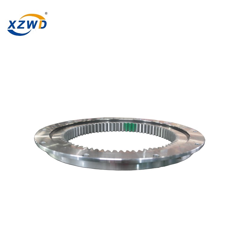 Rodamiento de anillo de giro de engranaje externo grande de alta precisión para plataforma giratoria CNC