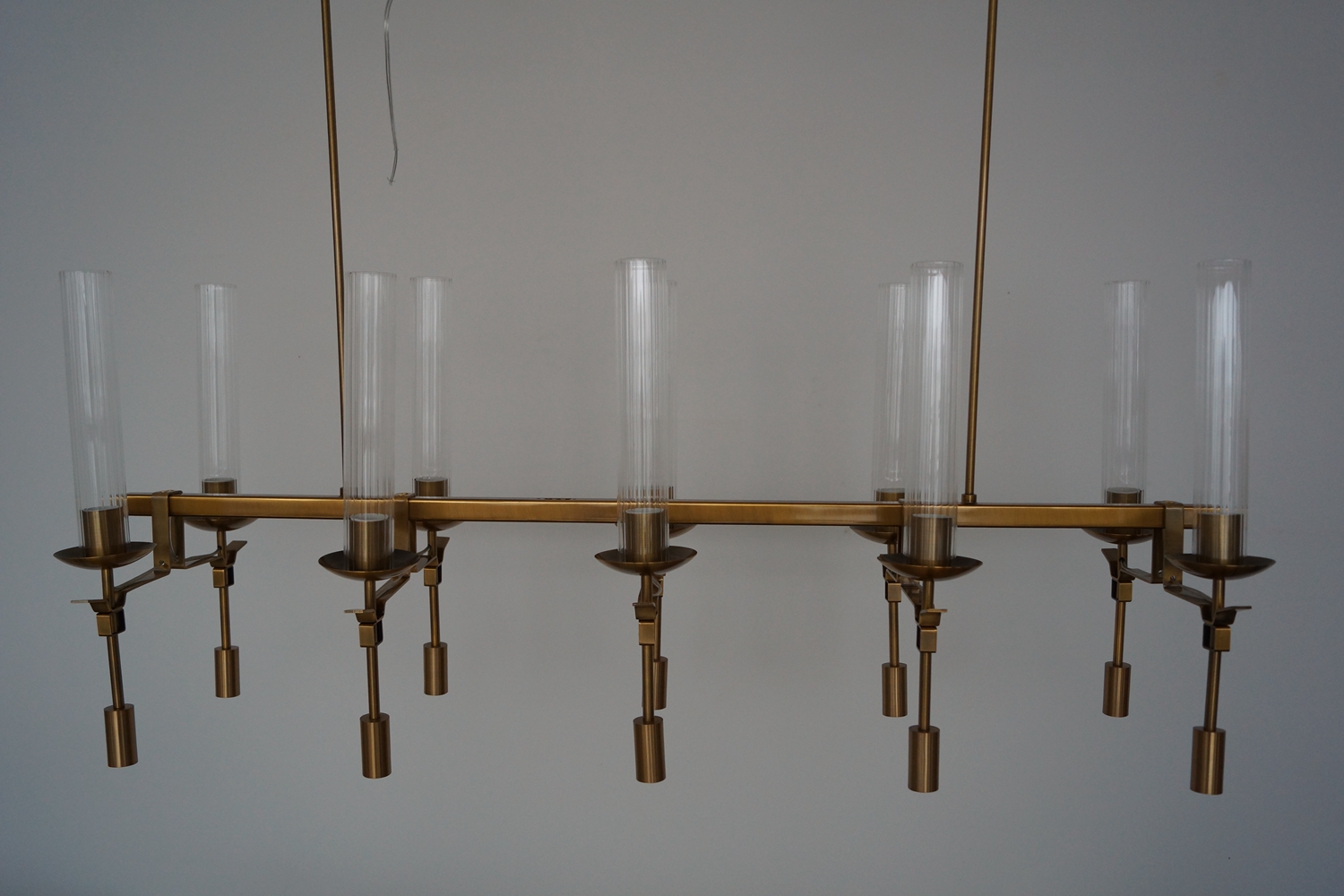 Подвесные светильники из хрусталя из меди в ресторане (KAP6017)