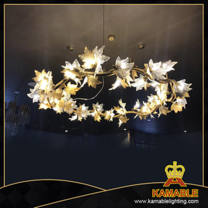 Декоративные латунные подвесные светильники гостиничного проекта (KAP17-110)