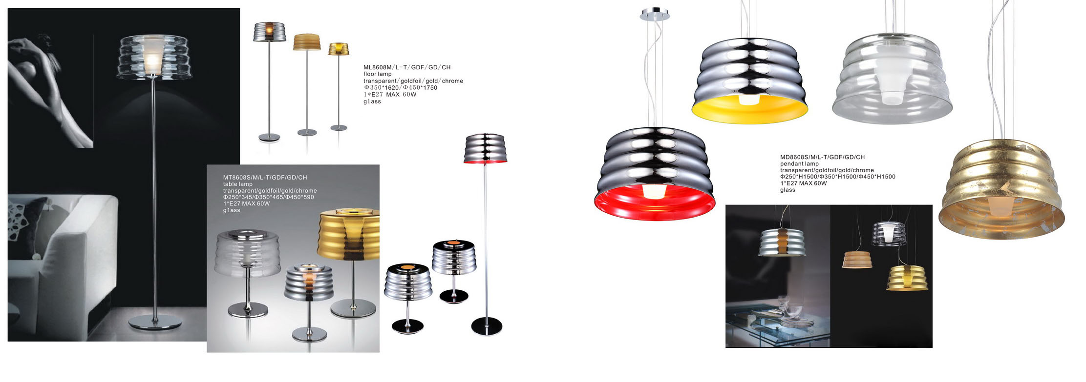 Cualquie lámpara de vector de cristal del diseño disponible de Fashional del color (632T1)