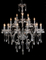 Lámpara de cristal del estilo del pasillo atractivo del hotel (negro 11003-21L)