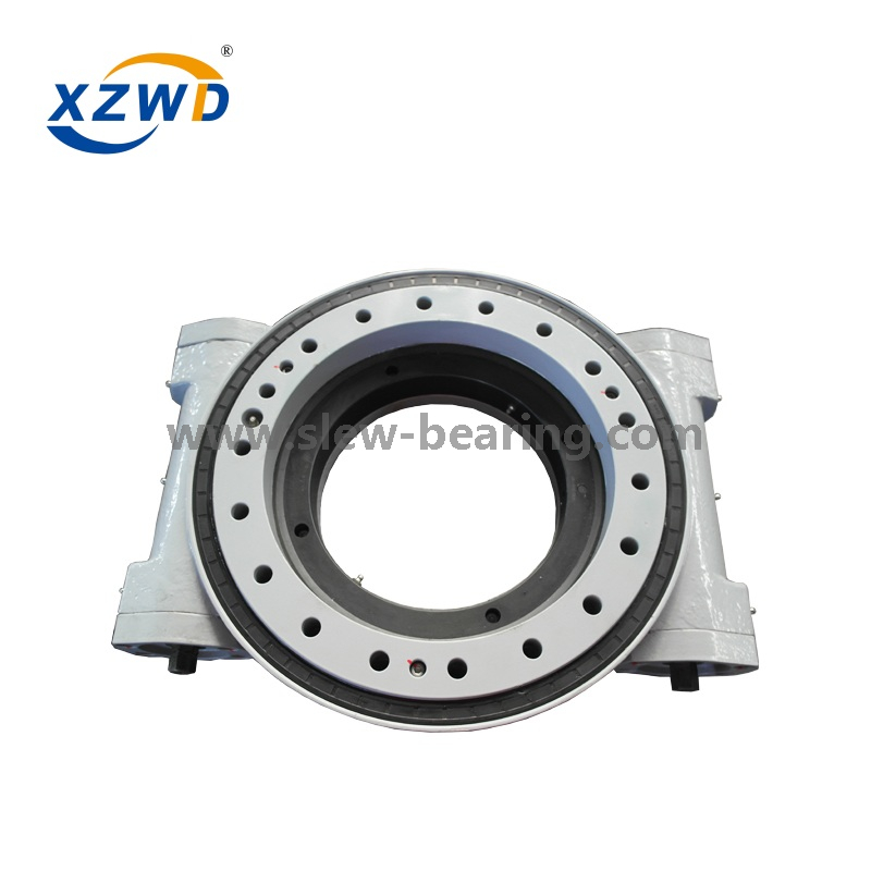 Cojinete de giro Xuzhou Wanda Unidad de giro de engranaje helicoidal de alta calidad más popular WEA14 con motor hidráulico