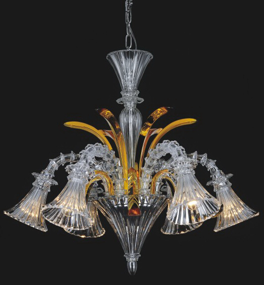 Lámpara de cristal del estilo decorativo de Murano (81079-6)