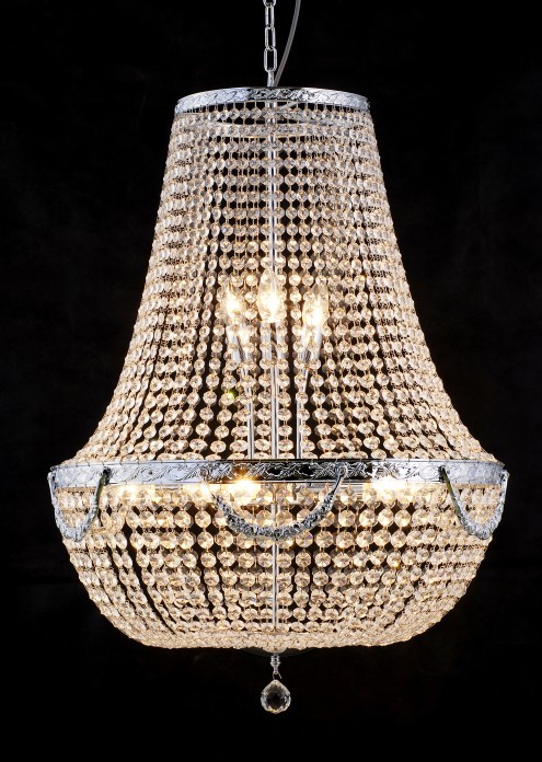 Lámparas tradicionales del pasillo de cadena cristalino del hotel (0903-12L AB)