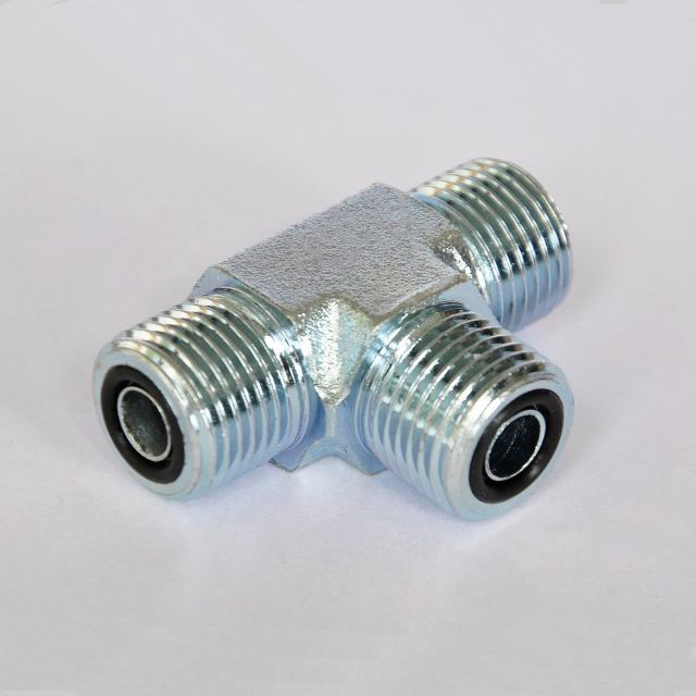 FS2603 Series SAE 520401 MFSMFSMFS TEE pipe connector equal tee
