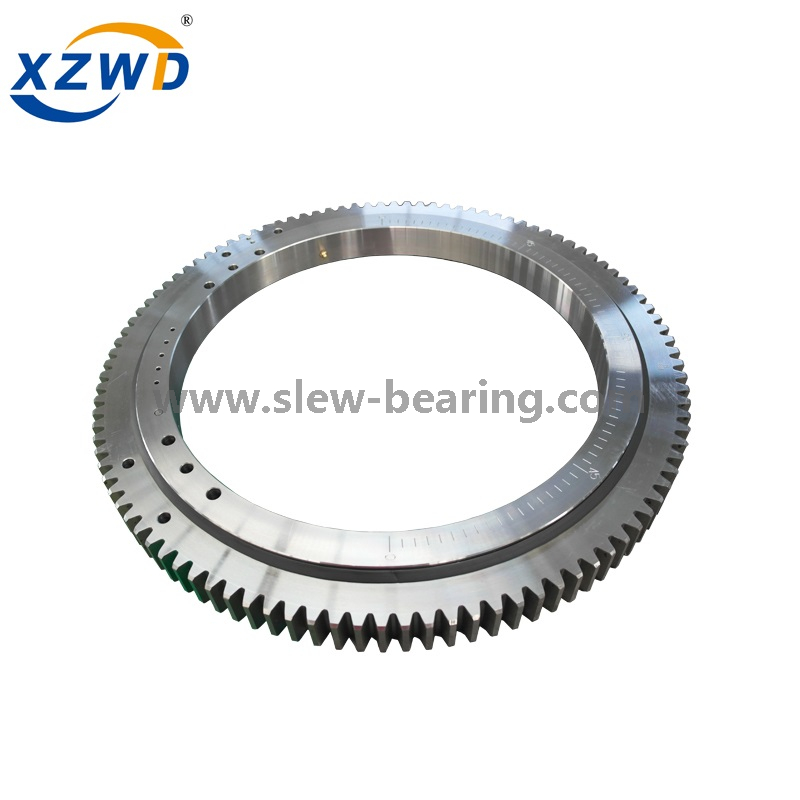 Cojinete de giro Xuzhou Wanda Máquina de embalaje de la industria ligera de alta precisión Uso Cojinete de anillo de giro de tipo ligero