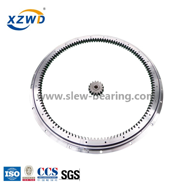 La alta calidad de Xuzhou Wanda Tres filas de rodillos (13 series) de rodamiento corona de orientación externa
