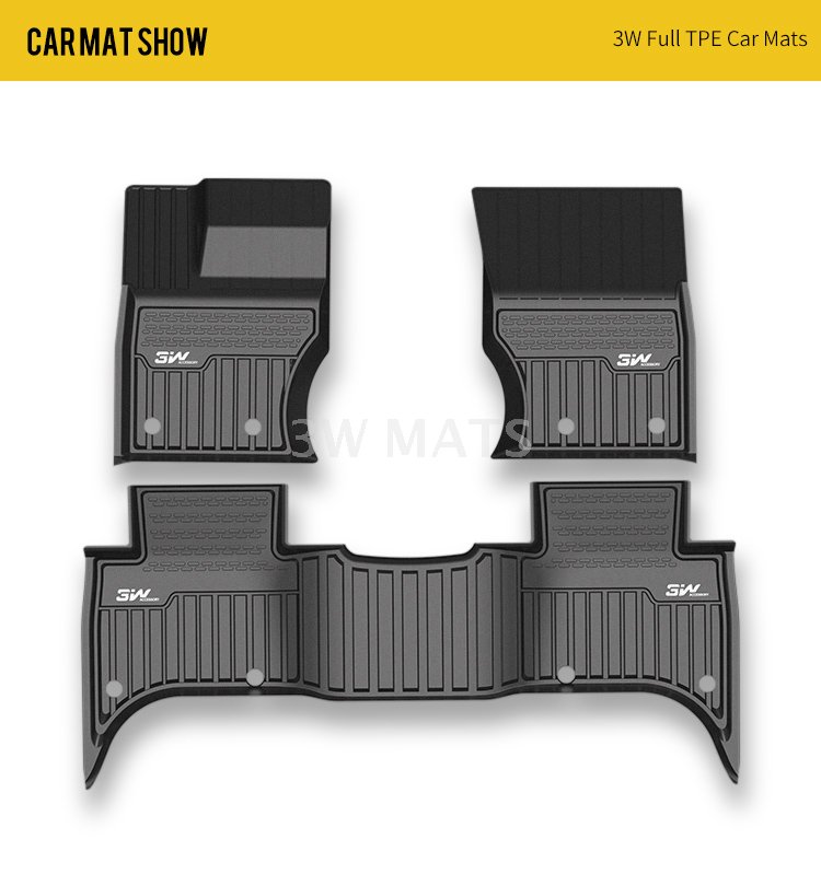 TPE mats for Land Rover - Discovery Sport/ Evoque/ Range of administrative/ Range of adminstrative extension/ Range Movement. Star Pulse