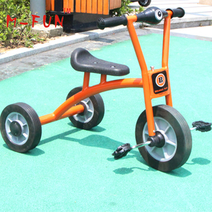 Mini three-wheel metal tricycle 