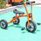 Mini three-wheel metal tricycle 