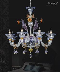 Lámpara hermosa del estilo de Murano (81057-8)