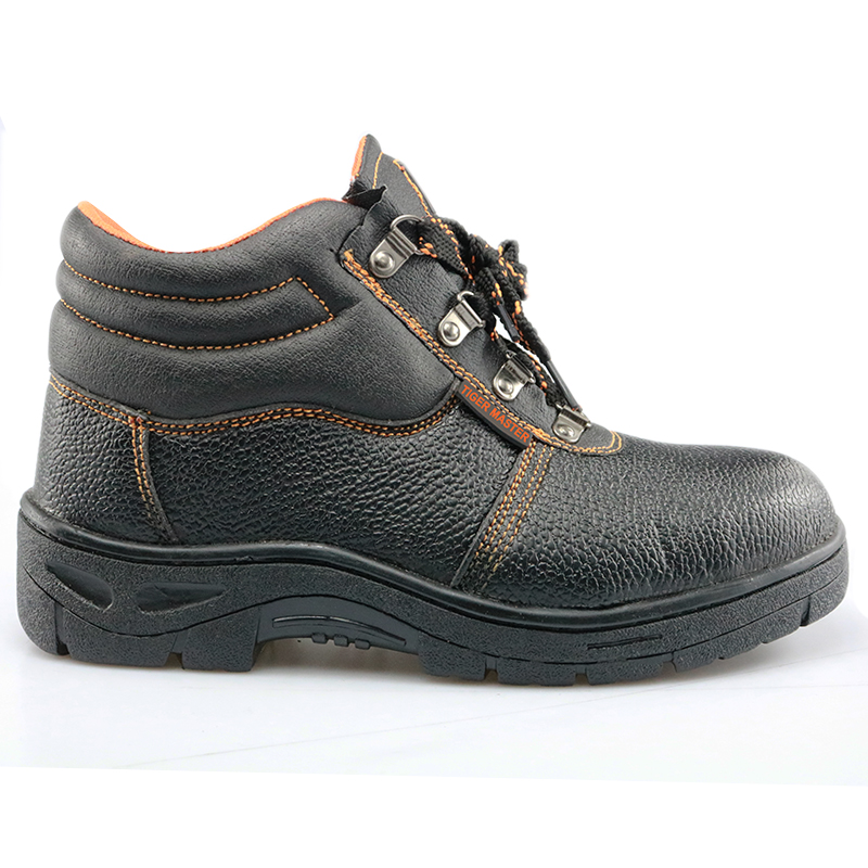 RB1020 pu upper rubber sole cheap construction work shoe for men