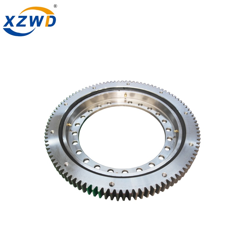 Cojinete del anillo de la matanza del rodillo cruzado de la sola fila de Xuzhou Wanda de la alta calidad (serie de HJ) sin el engranaje