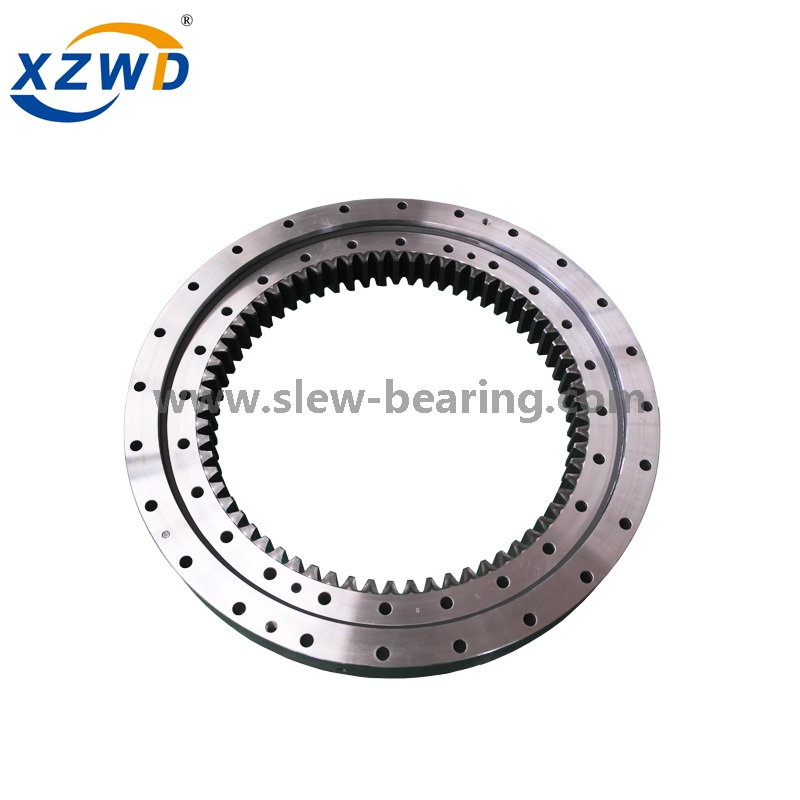 Rodamiento de anillo de alta calidad de diámetro pequeño tamaño fila fila de engranajes externos para giro maquinaria