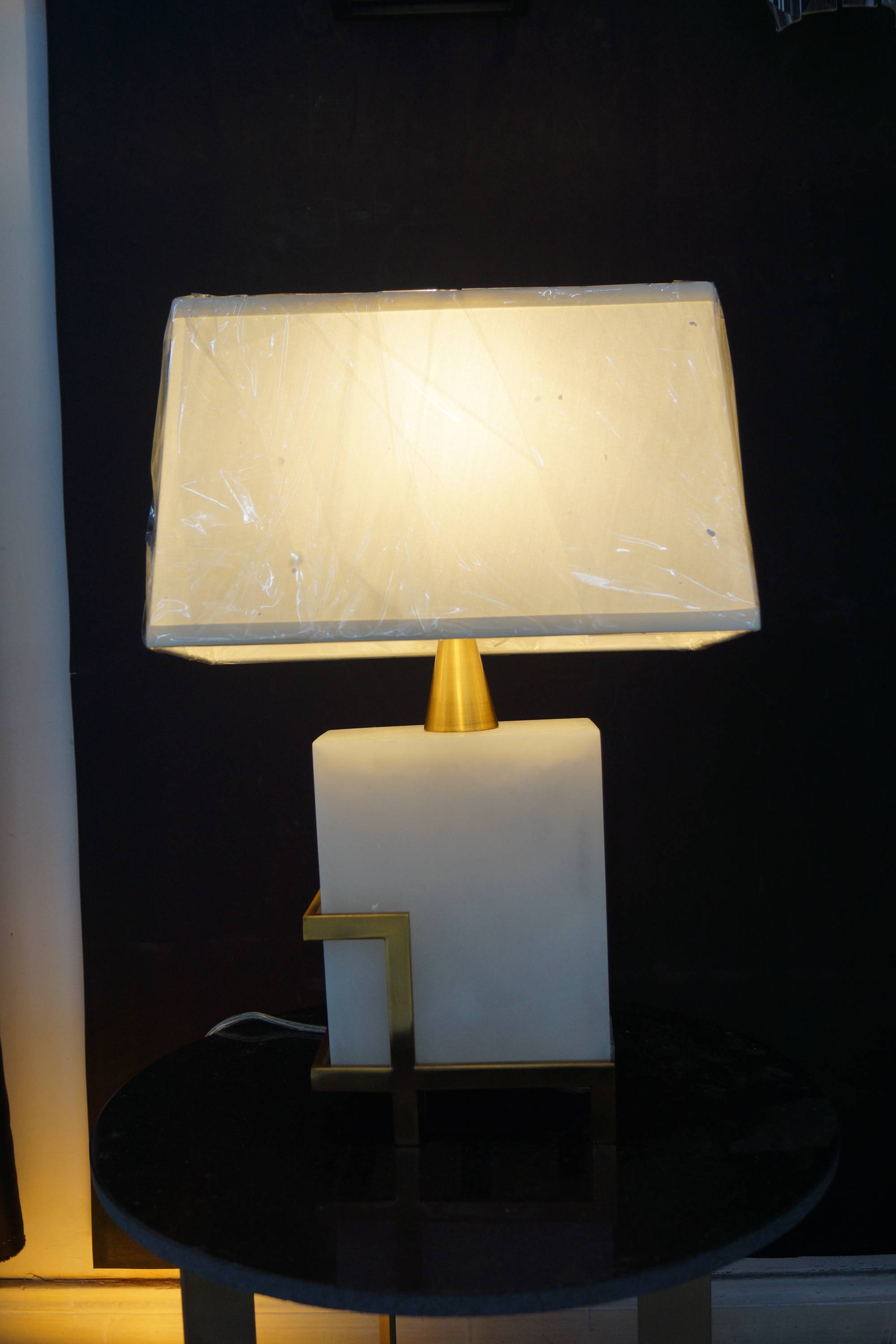 Мраморная современная домашняя декоративная настольная лампа (KAT6104)