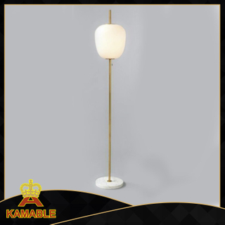Светильники пола основания мрамора нержавеющей стали комнаты гостя (KAF6045)