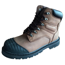 GY002 high quality genuine leather goodyear welted shoes safety