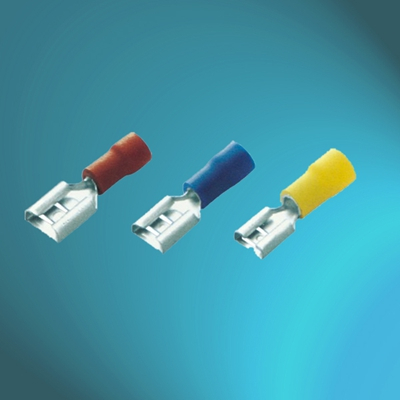 Vinyl Insulated Female Push-on Disconnectors-double Crimp Vibration 