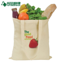 Customized Budget Cotton Canvas Tote Bag Shopping Cotton Shoulder Bag (TP-SP667)