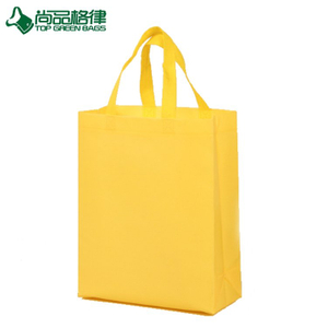 2017 Non Woven Promotion Bags Yellow Carry Gift Bags (TP-SP636)