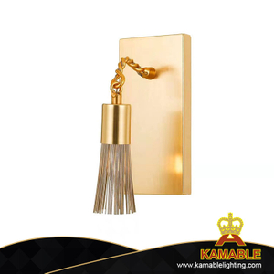 Tassels Luxury Golden Hallway Nickel Wall освещения (KA312-1W)