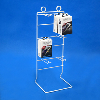 Counter Steel Wire Pegs Exposition Rack(PHY1015)