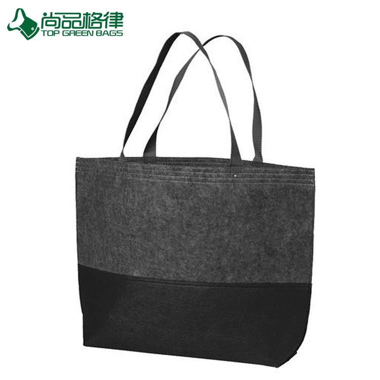 Latest Design Fashion Felt Bags Women Handbags (TP-HB042)